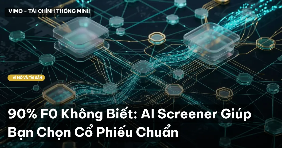 90% F0 Không Biết: AI Screener Giúp Bạn Chọn Cổ Phiếu Chuẩn