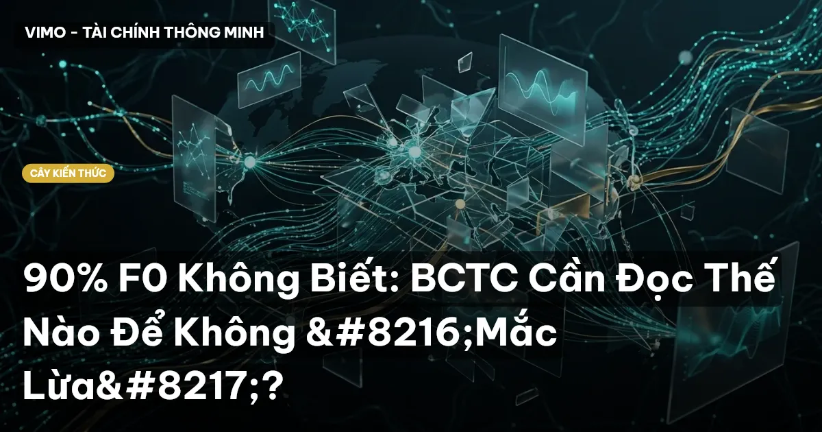 90% F0 Không Biết: BCTC Cần Đọc Thế Nào Để Không ‘Mắc Lừa’?