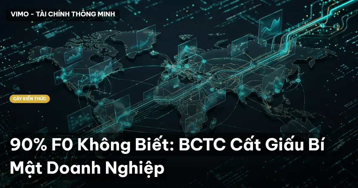 90% F0 Không Biết: BCTC Cất Giấu Bí Mật Doanh Nghiệp