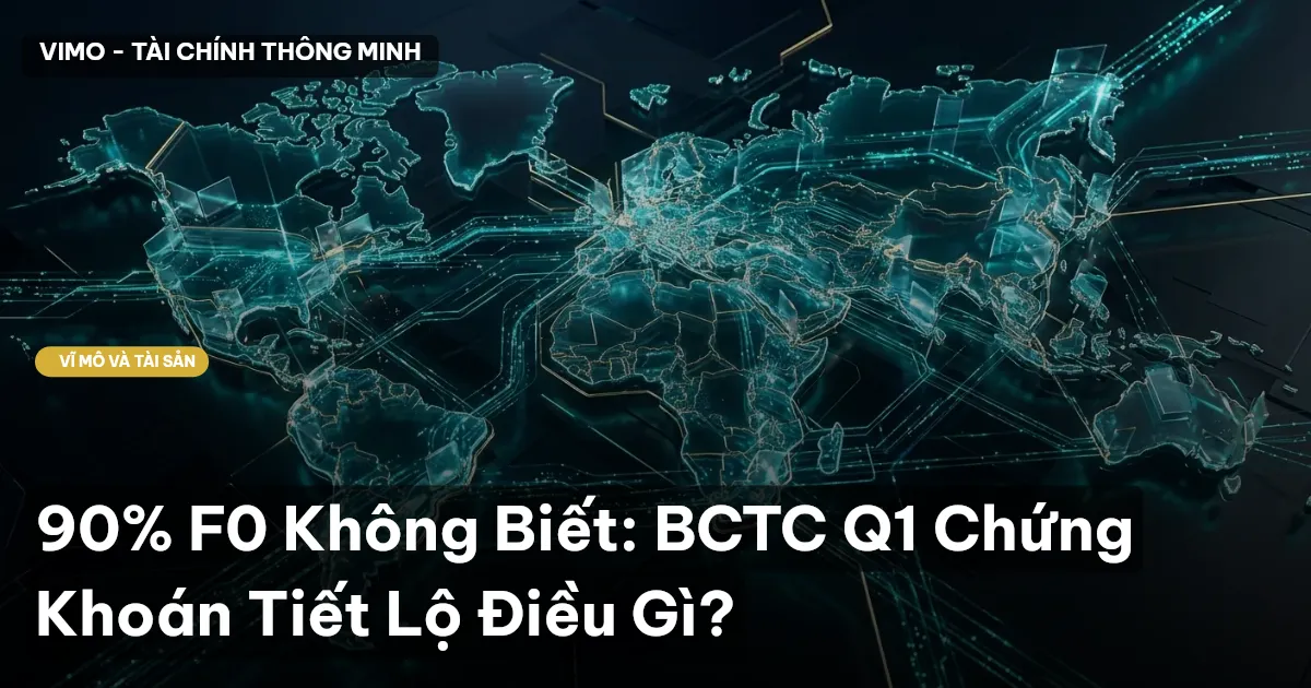 90% F0 Không Biết: BCTC Q1 Chứng Khoán Tiết Lộ Điều Gì?