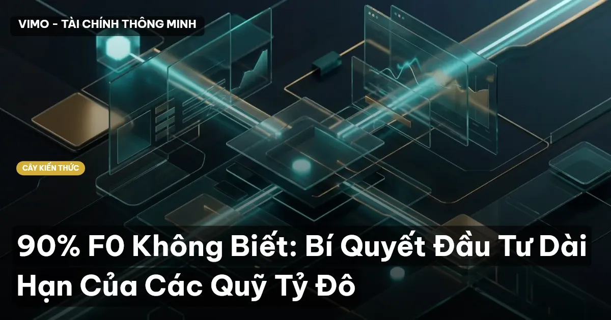 90% F0 Không Biết: Bí Quyết Đầu Tư Dài Hạn Của Các Quỹ Tỷ Đô