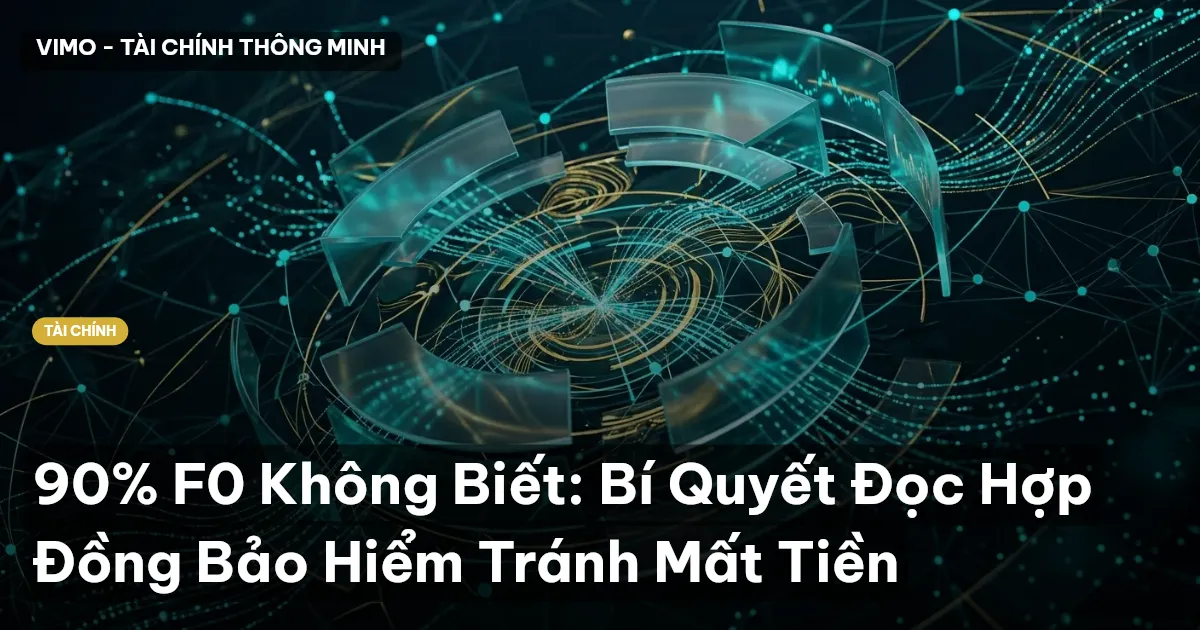 90% F0 Không Biết: Bí Quyết Đọc Hợp Đồng Bảo Hiểm Tránh Mất Tiền