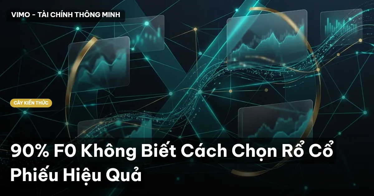90% F0 Không Biết Cách Chọn Rổ Cổ Phiếu Hiệu Quả