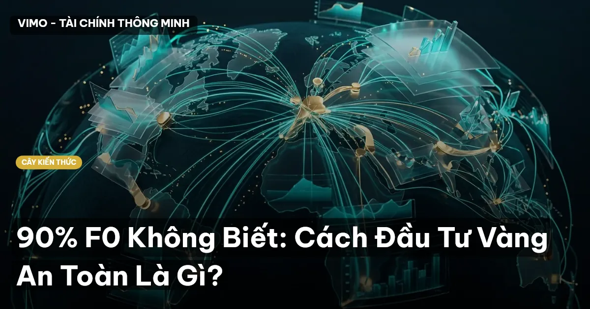 90% F0 Không Biết: Cách Đầu Tư Vàng An Toàn Là Gì?