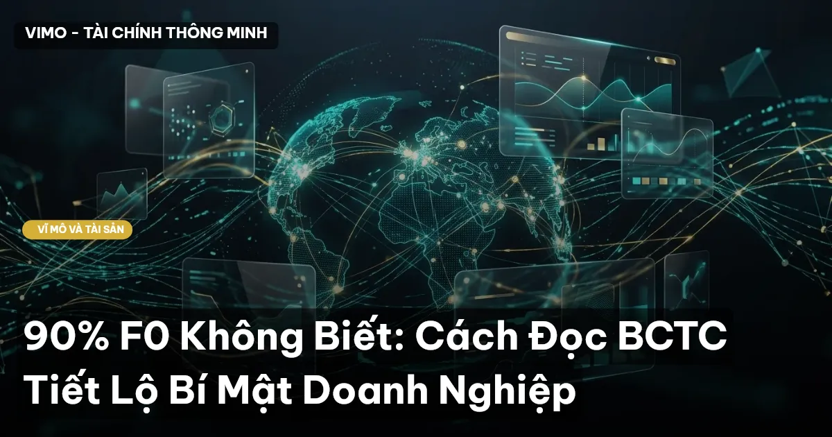 90% F0 Không Biết: Cách Đọc BCTC Tiết Lộ Bí Mật Doanh Nghiệp