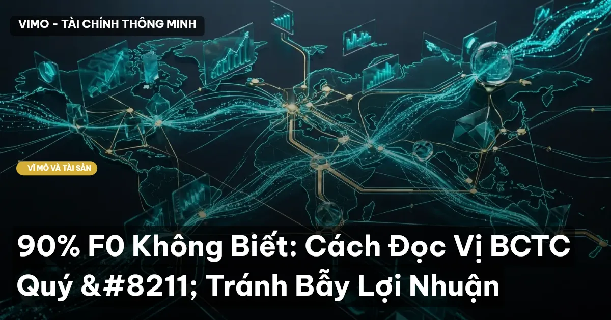 90% F0 Không Biết: Cách Đọc Vị BCTC Quý – Tránh Bẫy Lợi Nhuận