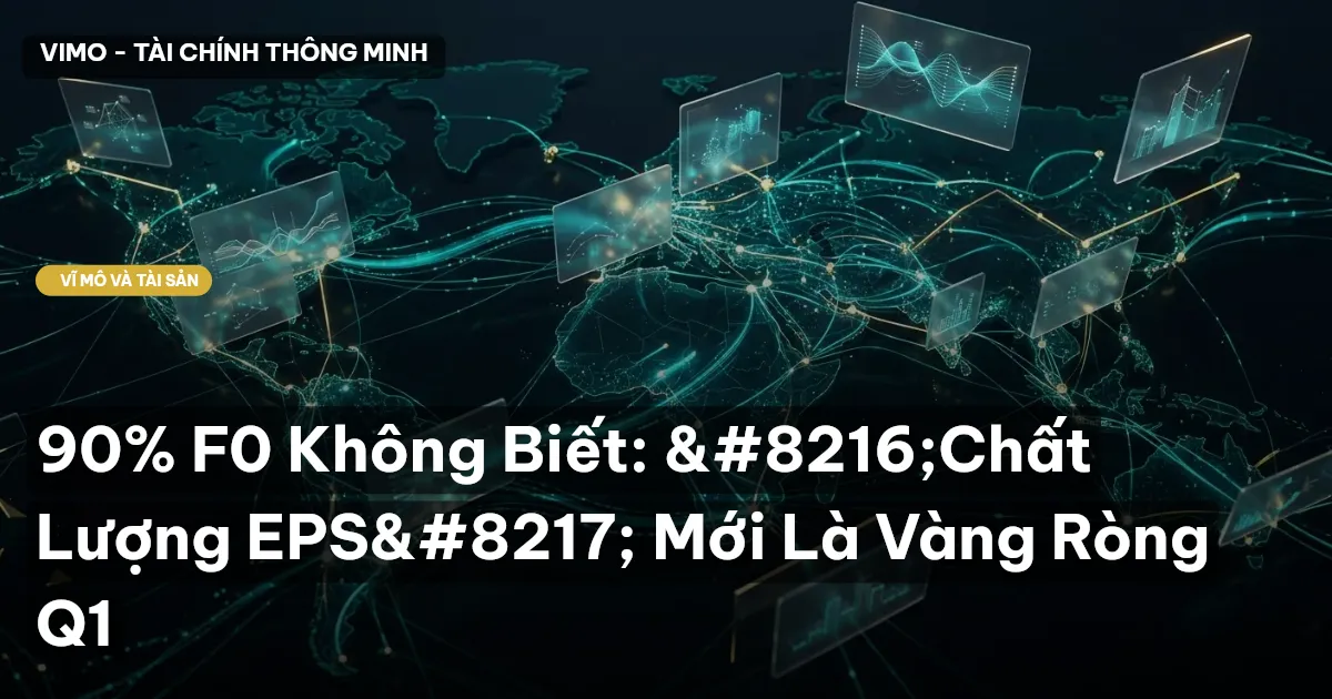 90% F0 Không Biết: ‘Chất Lượng EPS’ Mới Là Vàng Ròng Q1