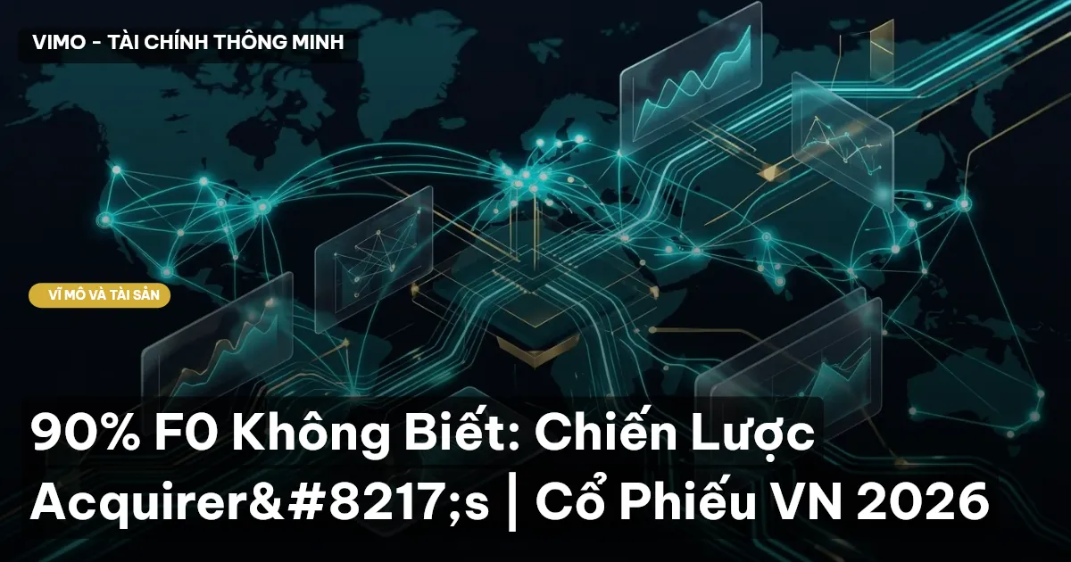 90% F0 Không Biết: Chiến Lược Acquirer’s | Cổ Phiếu VN 2026