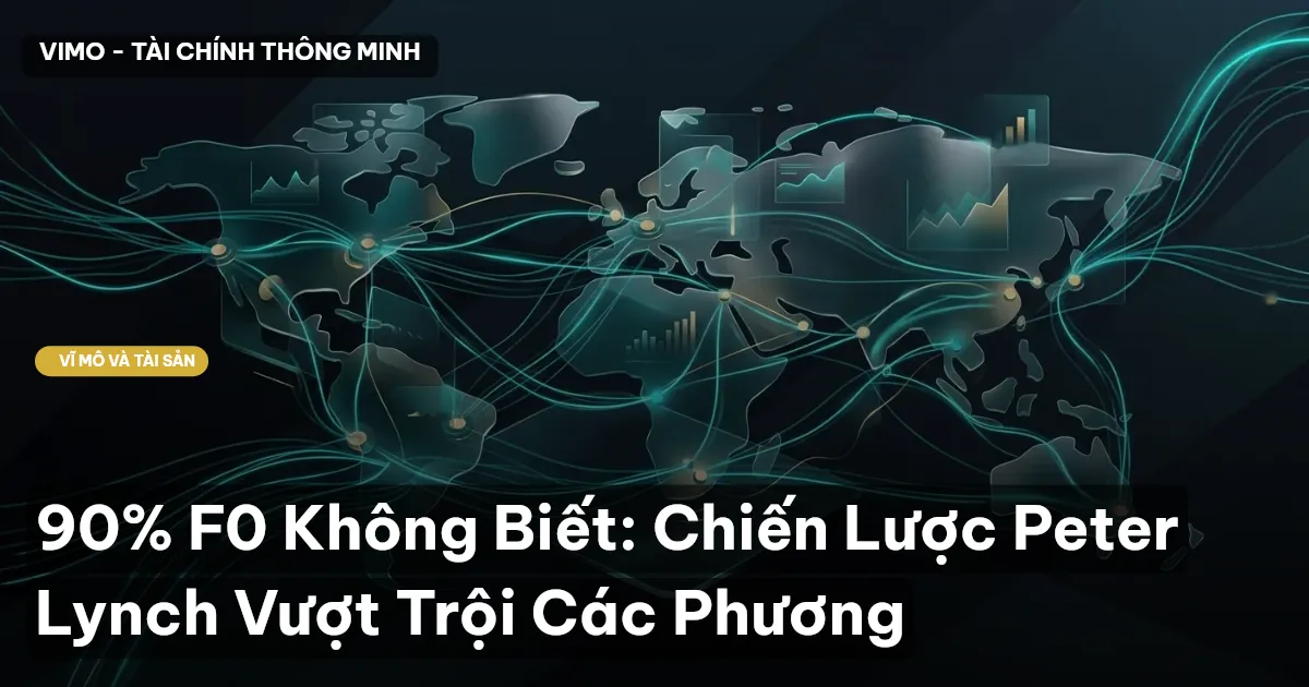 90% F0 Không Biết: Chiến Lược Peter Lynch Vượt Trội Các Phương