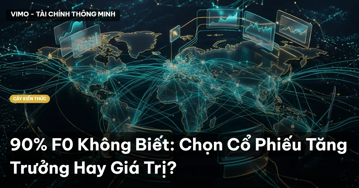 90% F0 Không Biết: Chọn Cổ Phiếu Tăng Trưởng Hay Giá Trị?