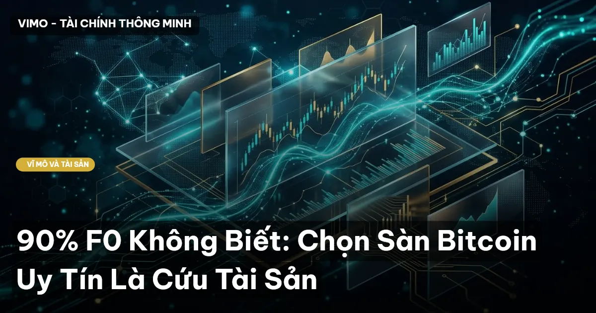 90% F0 Không Biết: Chọn Sàn Bitcoin Uy Tín Là Cứu Tài Sản