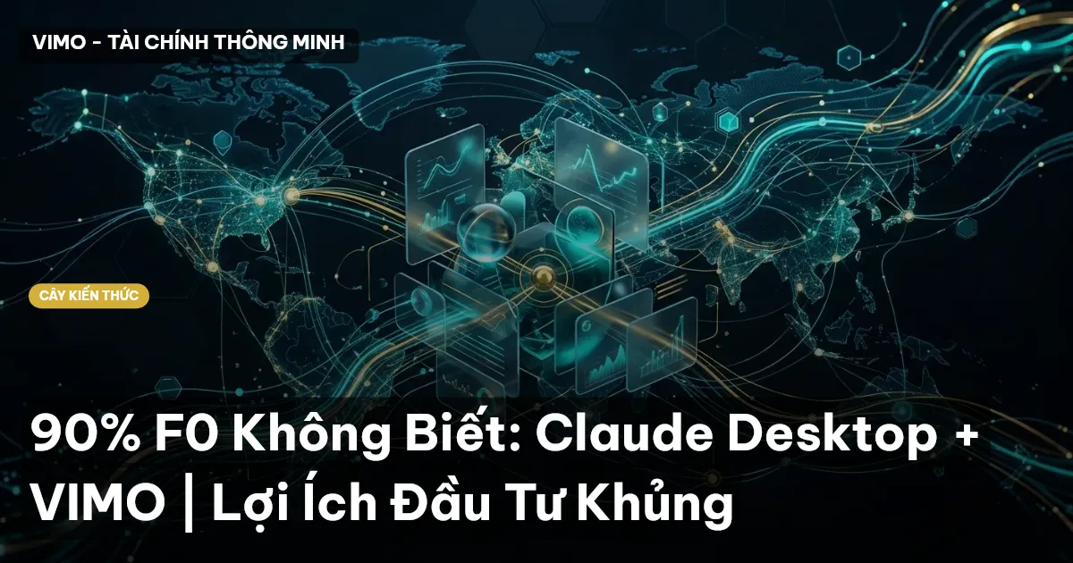 90% F0 Không Biết: Claude Desktop + VIMO | Lợi Ích Đầu Tư Khủng