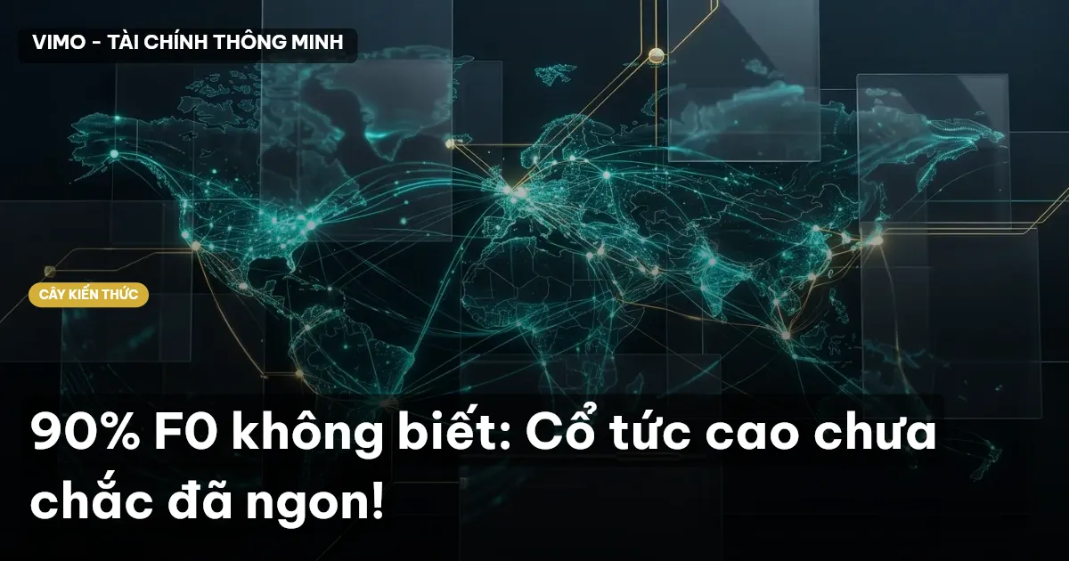 90% F0 không biết: Cổ tức cao chưa chắc đã ngon!