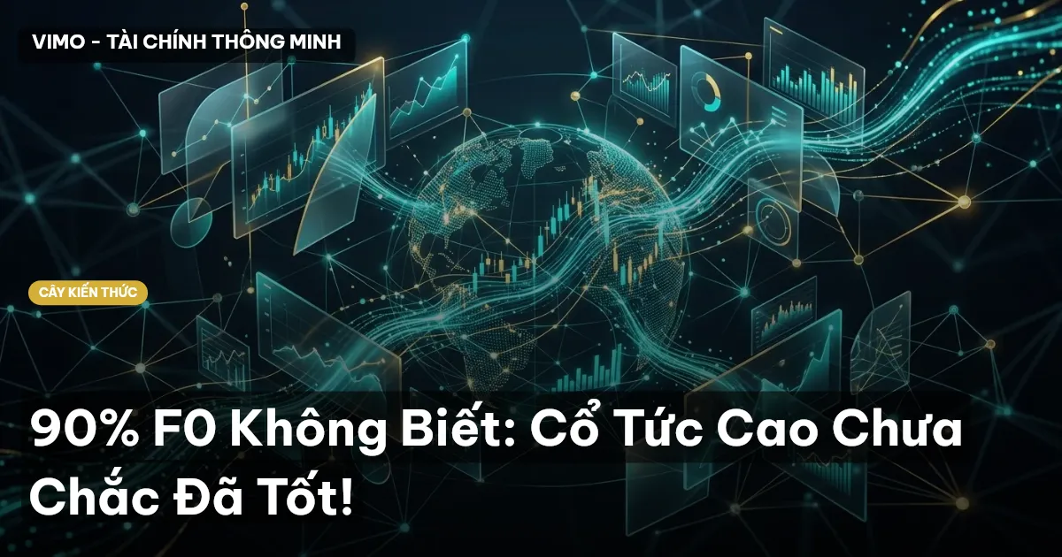 90% F0 Không Biết: Cổ Tức Cao Chưa Chắc Đã Tốt!