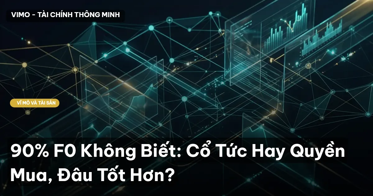 90% F0 Không Biết: Cổ Tức Hay Quyền Mua, Đâu Tốt Hơn?