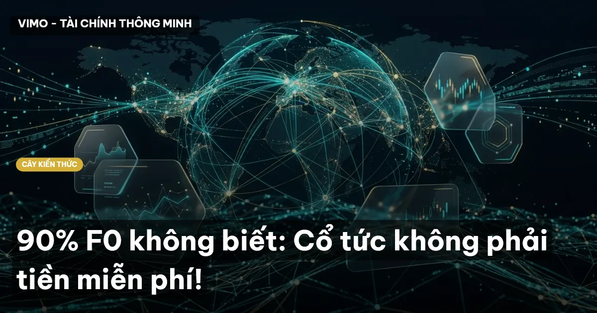 90% F0 không biết: Cổ tức không phải tiền miễn phí!