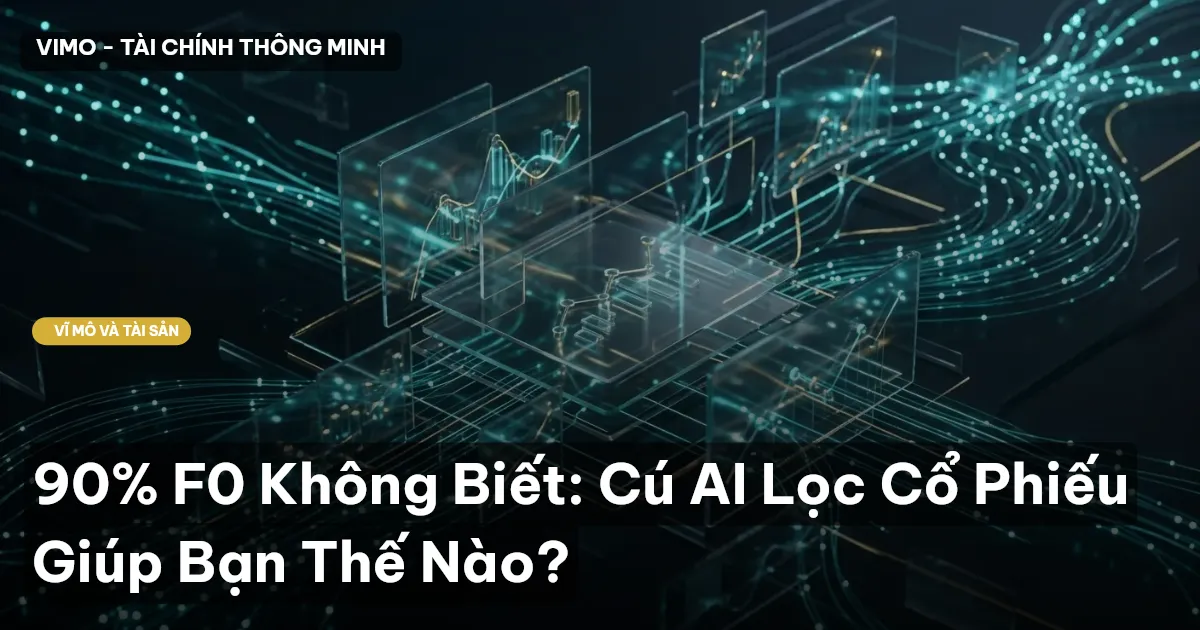 90% F0 Không Biết: Cú AI Lọc Cổ Phiếu Giúp Bạn Thế Nào?