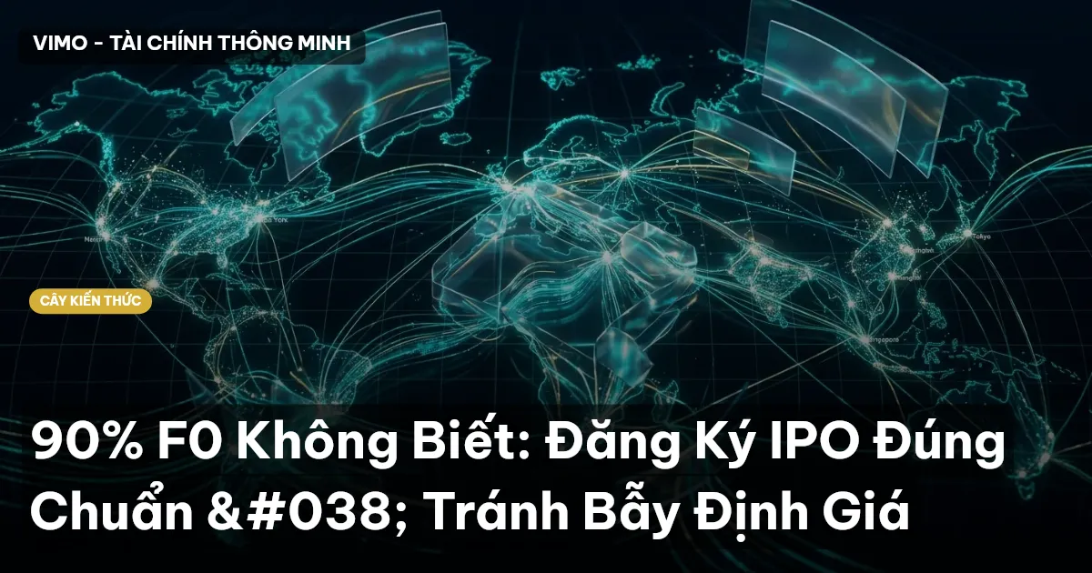 90% F0 Không Biết: Đăng Ký IPO Đúng Chuẩn & Tránh Bẫy Định Giá