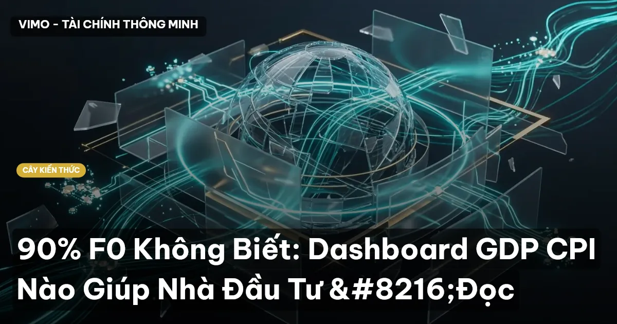 90% F0 Không Biết: Dashboard GDP CPI Nào Giúp Nhà Đầu Tư ‘Đọc