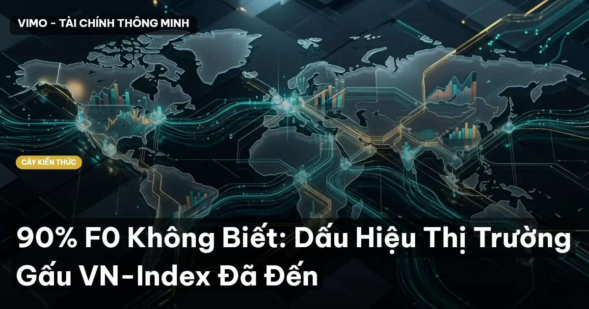 90% F0 Không Biết: Dấu Hiệu Thị Trường Gấu VN-Index Đã Đến