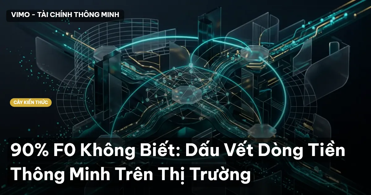 90% F0 Không Biết: Dấu Vết Dòng Tiền Thông Minh Trên Thị Trường
