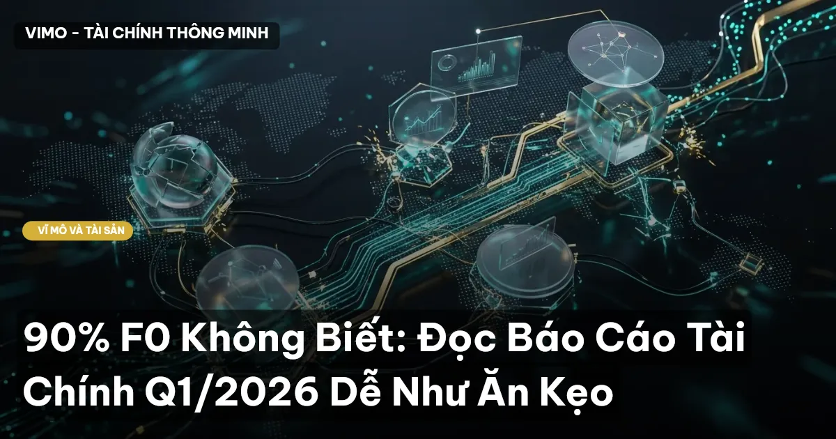 90% F0 Không Biết: Đọc Báo Cáo Tài Chính Q1/2026 Dễ Như Ăn Kẹo