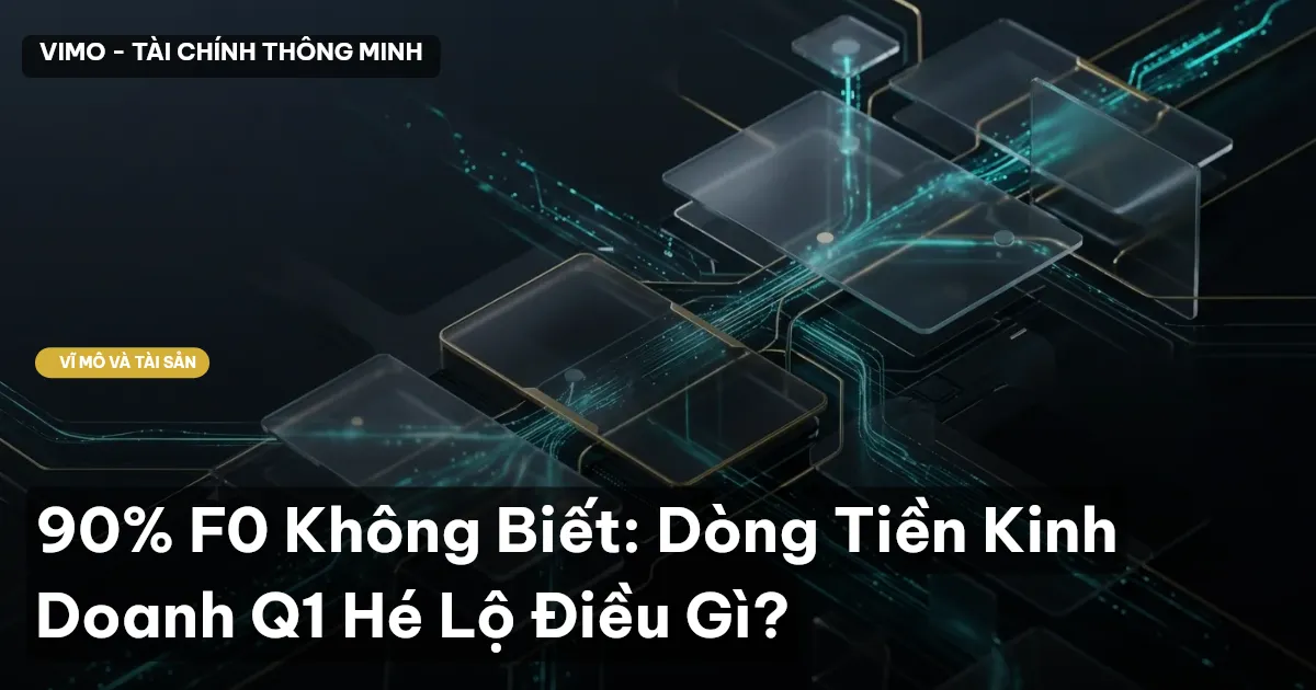 90% F0 Không Biết: Dòng Tiền Kinh Doanh Q1 Hé Lộ Điều Gì?