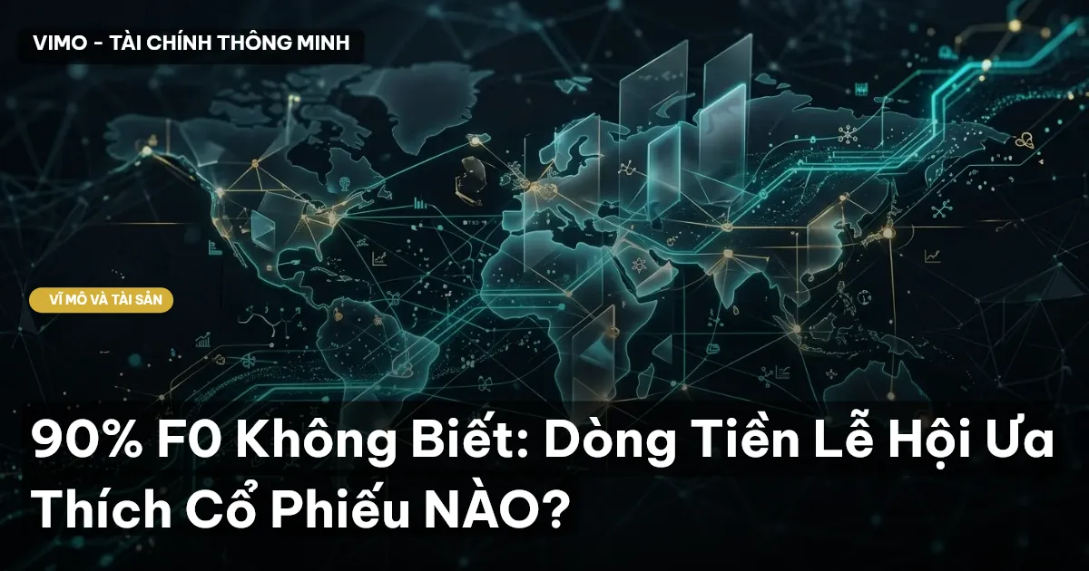 90% F0 Không Biết: Dòng Tiền Lễ Hội Ưa Thích Cổ Phiếu NÀO?