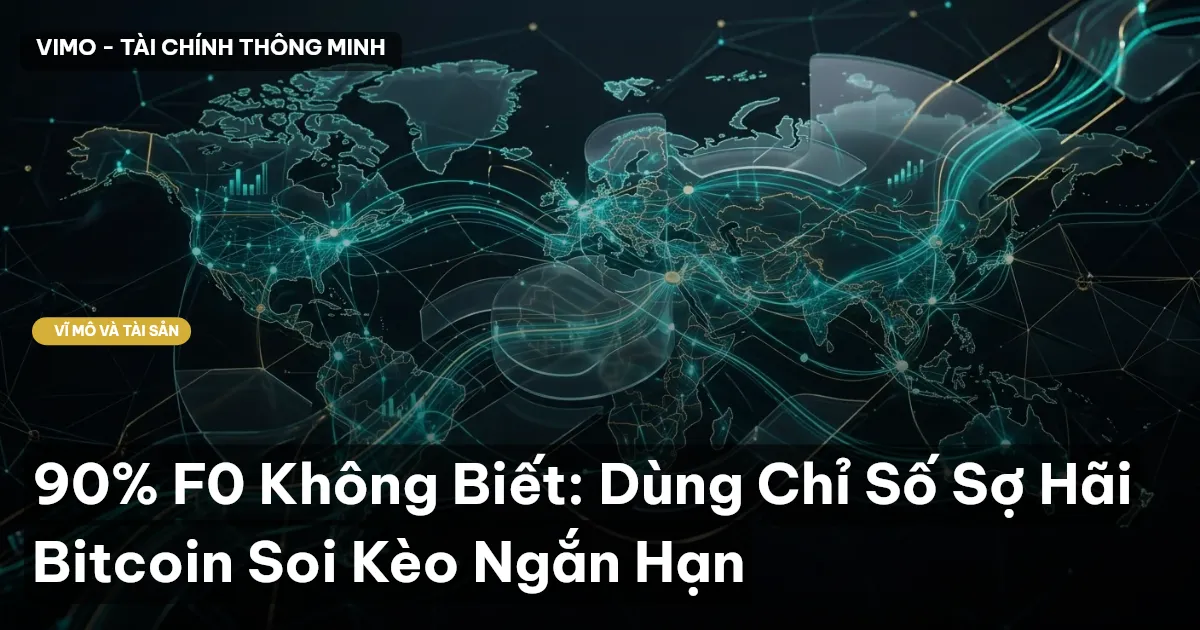 90% F0 Không Biết: Dùng Chỉ Số Sợ Hãi Bitcoin Soi Kèo Ngắn Hạn