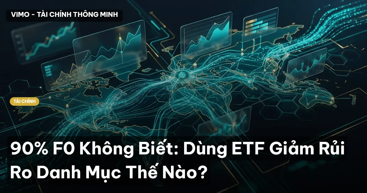 90% F0 Không Biết: Dùng ETF Giảm Rủi Ro Danh Mục Thế Nào?