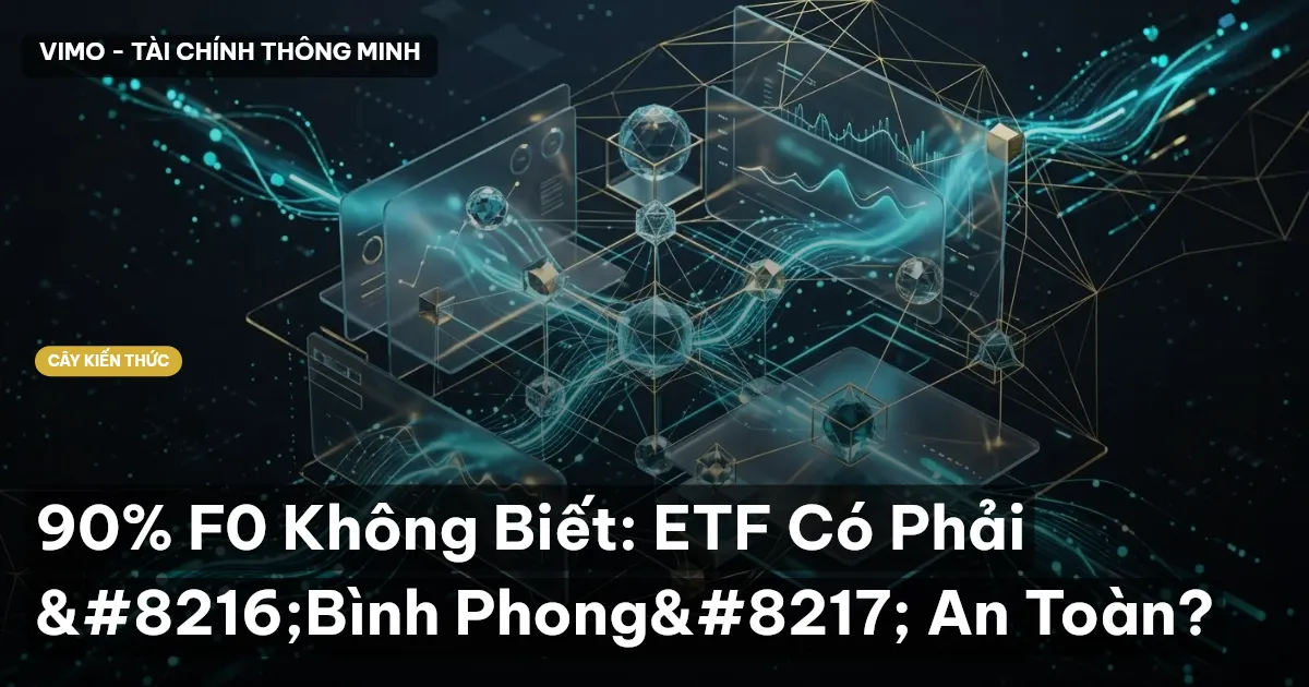 90% F0 Không Biết: ETF Có Phải ‘Bình Phong’ An Toàn?