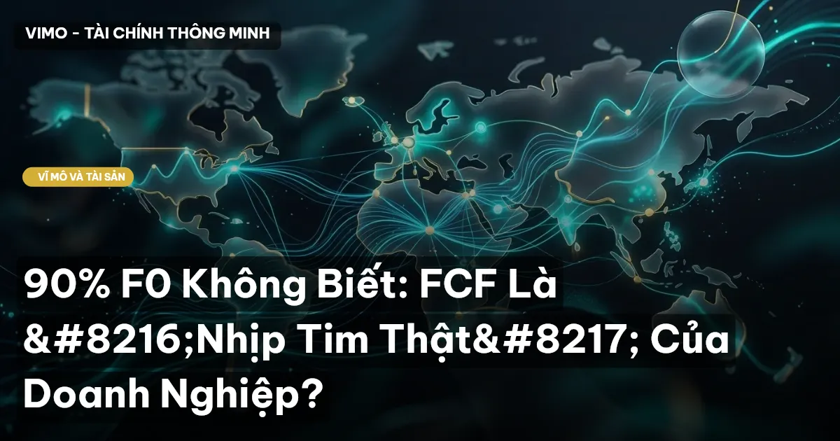 90% F0 Không Biết: FCF Là ‘Nhịp Tim Thật’ Của Doanh Nghiệp?