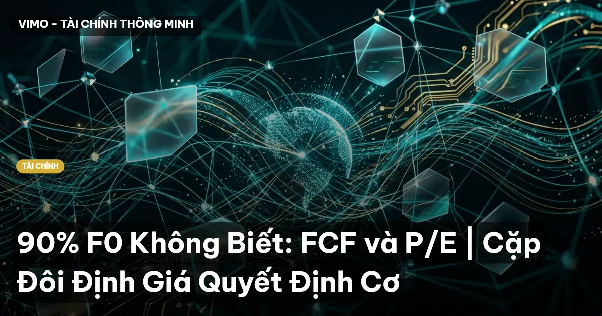 90% F0 Không Biết: FCF và P/E | Cặp Đôi Định Giá Quyết Định Cơ