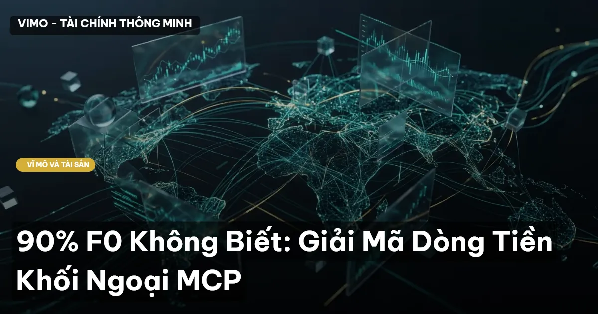 90% F0 Không Biết: Giải Mã Dòng Tiền Khối Ngoại MCP