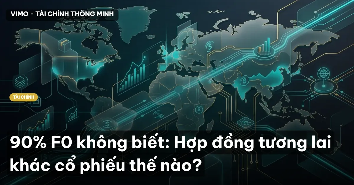 90% F0 không biết: Hợp đồng tương lai khác cổ phiếu thế nào?