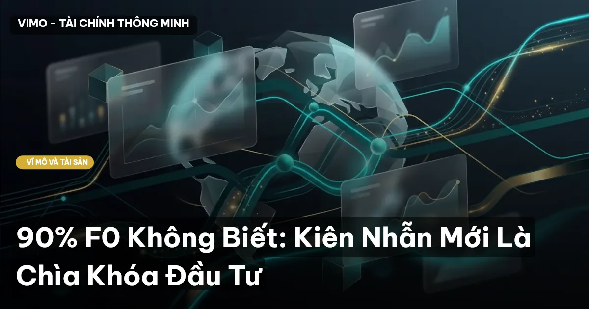 90% F0 Không Biết: Kiên Nhẫn Mới Là Chìa Khóa Đầu Tư
