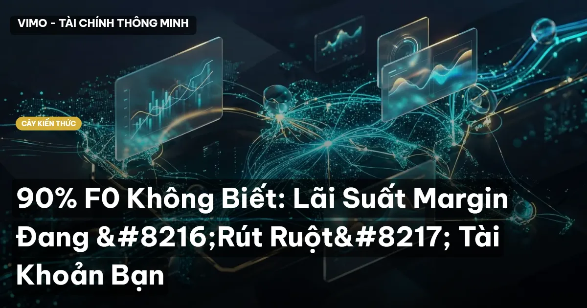 90% F0 Không Biết: Lãi Suất Margin Đang ‘Rút Ruột’ Tài Khoản Bạn