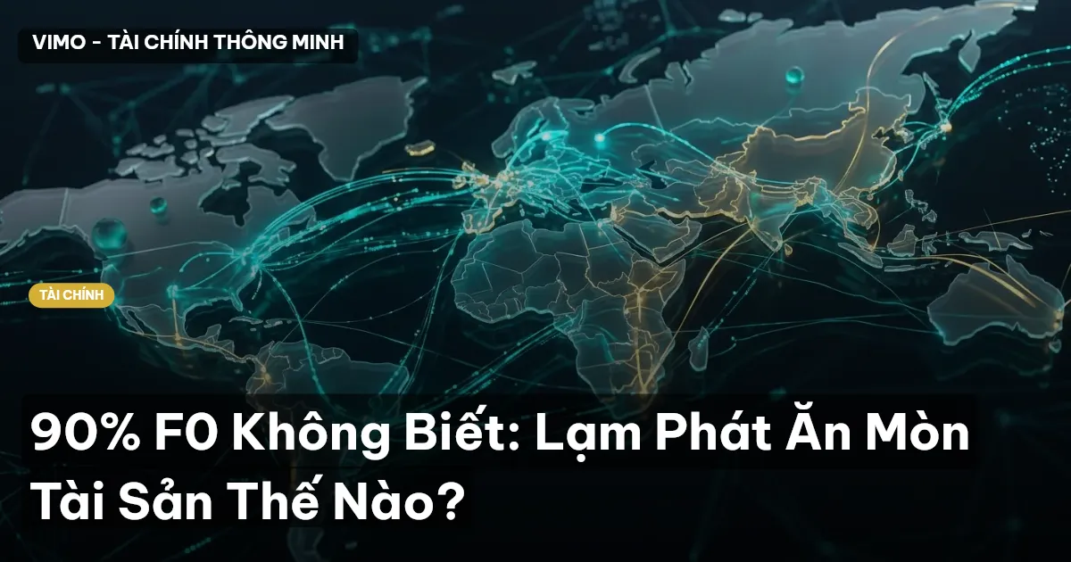 90% F0 Không Biết: Lạm Phát Ăn Mòn Tài Sản Thế Nào?