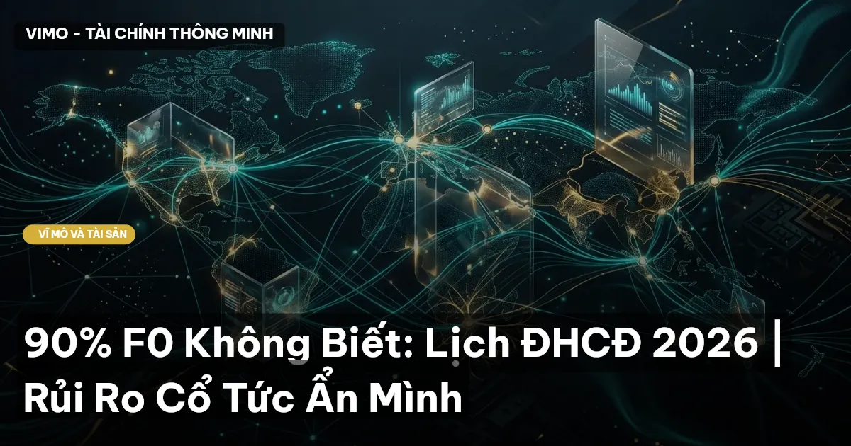 90% F0 Không Biết: Lịch ĐHCĐ 2026 | Rủi Ro Cổ Tức Ẩn Mình