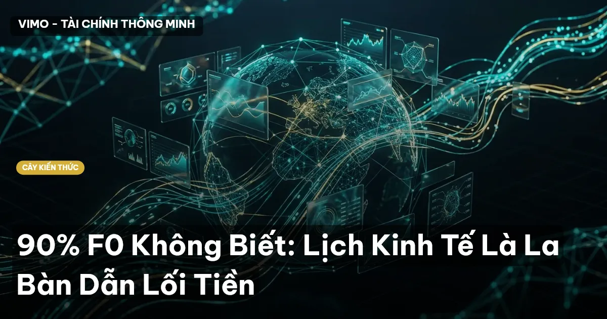 90% F0 Không Biết: Lịch Kinh Tế Là La Bàn Dẫn Lối Tiền