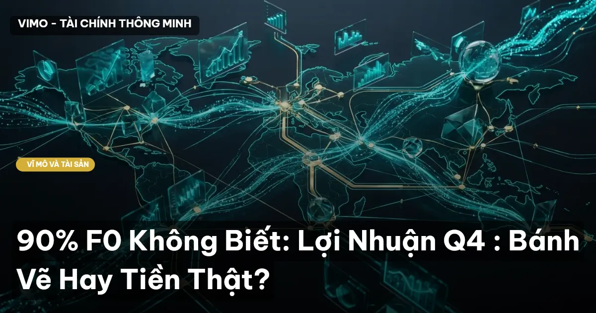 90% F0 Không Biết: Lợi Nhuận Q4 : Bánh Vẽ Hay Tiền Thật?