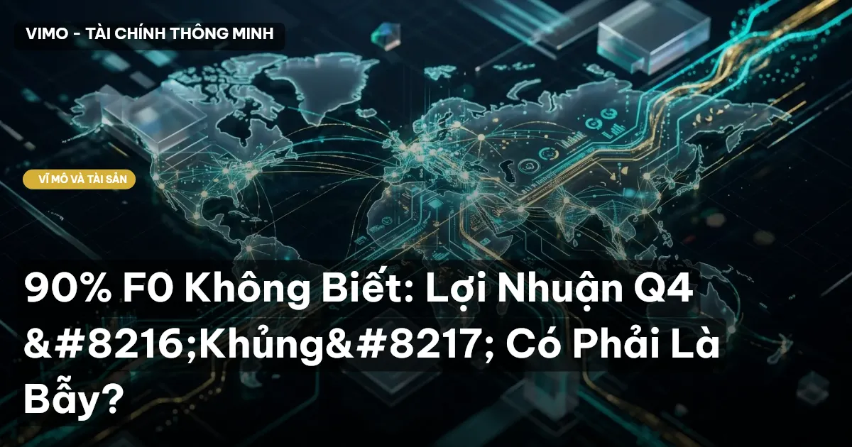 90% F0 Không Biết: Lợi Nhuận Q4 ‘Khủng’ Có Phải Là Bẫy?