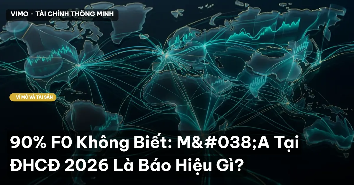 90% F0 Không Biết: M&A Tại ĐHCĐ 2026 Là Báo Hiệu Gì?
