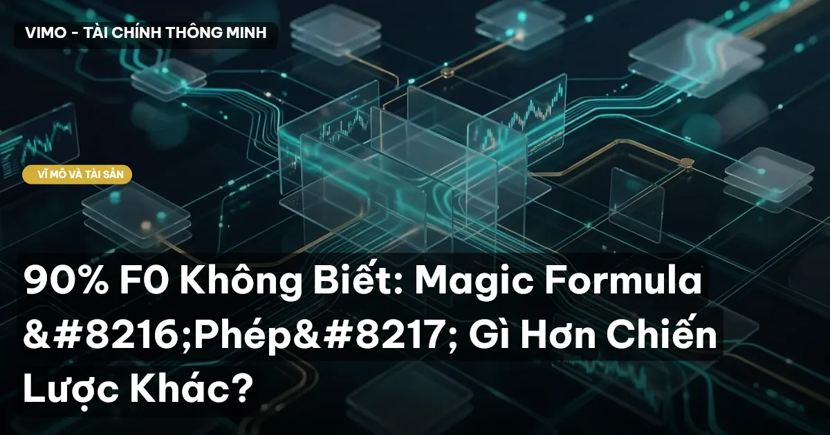 90% F0 Không Biết: Magic Formula 'Phép' Gì Hơn Chiến Lược Khác?
