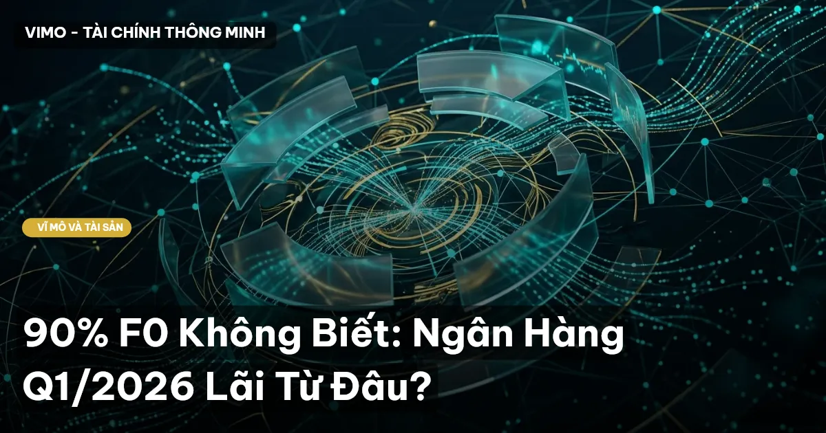 90% F0 Không Biết: Ngân Hàng Q1/2026 Lãi Từ Đâu?