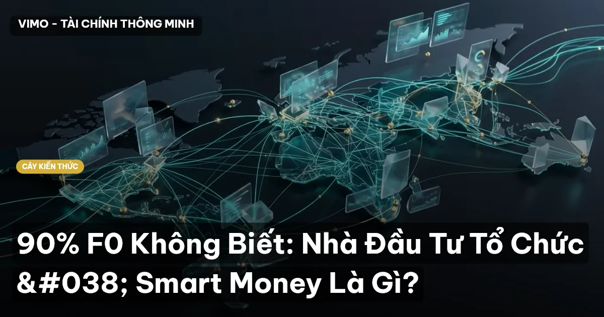 90% F0 Không Biết: Nhà Đầu Tư Tổ Chức & Smart Money Là Gì?