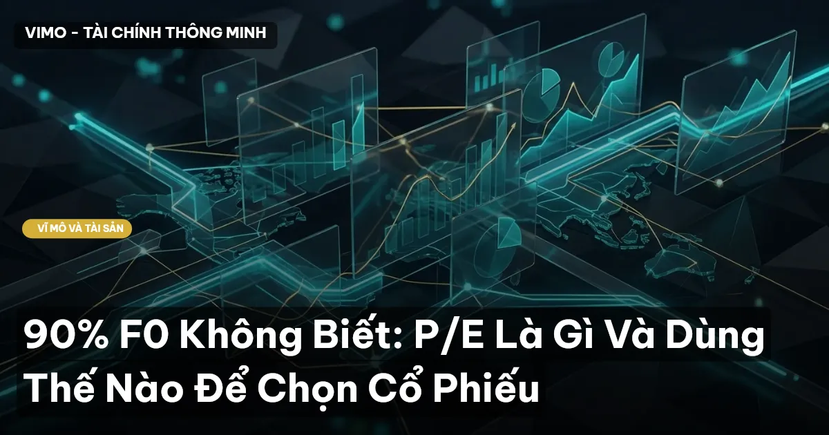 90% F0 Không Biết: P/E Là Gì Và Dùng Thế Nào Để Chọn Cổ Phiếu