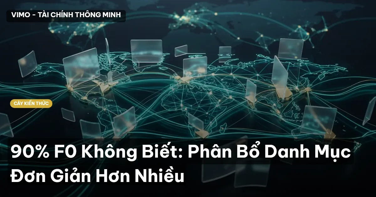 90% F0 Không Biết: Phân Bổ Danh Mục Đơn Giản Hơn Nhiều