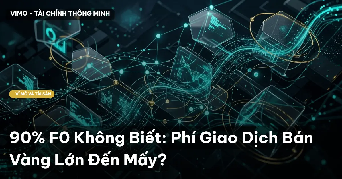 90% F0 Không Biết: Phí Giao Dịch Bán Vàng Lớn Đến Mấy?