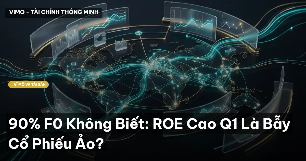 90% F0 Không Biết: ROE Cao Q1 Là Bẫy Cổ Phiếu Ảo?